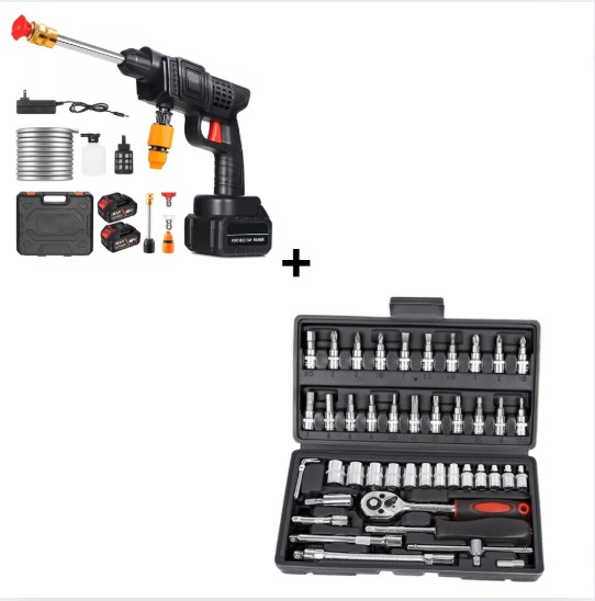 hidrolavadora + juego de copas